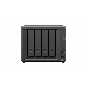 Synology DP340 4 x 总跨数 NAS存储系统 - AMD 双核（2 个核心） - 16 GB RAM 台式机 - 32 TB 支持的硬盘容量 - 0 x 已安装硬盘 - 800 GB 支持的SSD容量 - Serial ATA 
