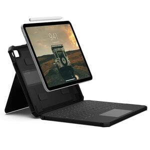 Urban Armor Gear Rugged Keyboard/Cover Case (Folio) for 27.9 cm (11") Apple iPad 11 (2025) Tablet - Black - Spill Proof, S