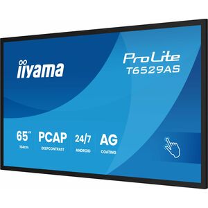 iiyama ProLite T6529AS-B1AG 1638,30 mm 4K UHD LCD Collaboration Display - ARM Cortex A73 - 4 GB - Touchscreen - 16:9 Seite