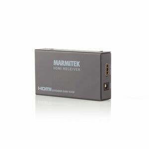 Marmitek Video-Extender-Receiver - Verkabelt - 120 m Reichweite - 1 x Netzwerk (RJ-45) - 1 x HDMI Aus - Kategorie 5e, Kate