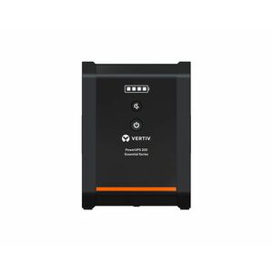 Vertiv PowerUPS 200 Essential PSA6E-1600IT-IEC, 1600VA/925W, AVR, User-Replaceable Batteries, Battery Backup, 6 IEC Outlet