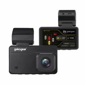 GekoGear Orbit D220 Front/Rear Vehicle Camera - 7.6 cm (3") Screen - Wired - 2560 x 1440 Video - CMOS