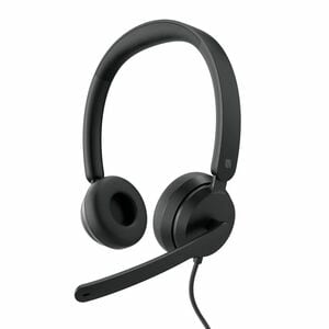 Incase Designed by Microsoft Modern Com fios Na orelha, Headset Estéreo Fone de ouvido - Preto - Microsoft Teams Certifica