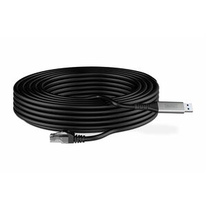 Digitus 15 m RJ-45/USB Netzwerkkabel - 1 Stück - Cable for Notebook, Peripheriegerät, Router, Desktop-PC, Wandsteckdose, E