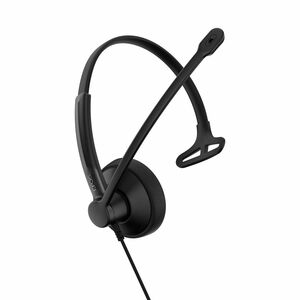EPOS IMPACT 100 Wired Over-the-head, On-ear Mono Headset - Black - Microsoft Teams Certification - Monaural - Supra-aural 
