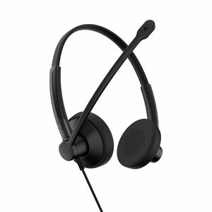 EPOS IMPACT 100 Wired Over-the-head, On-ear Stereo Headset - Black - Binaural - Supra-aural - 40 Ohm - 20 Hz to 20 kHz - 2