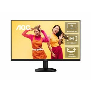 AOC U27B35 27in 60Hz UHD IPS Business Monitor Flicker Free Game Mode Low Blue Mode 3480x2160 16:9 4ms GTG 20m:1 Samrt Cont