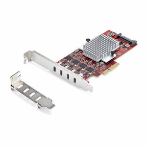 StarTech.com USB Adapter - PCI Express x4 - 1,25 GB/s, 640 MB/s, 60 MB/s, 1,50 MB/s, 140,80 kB/s - Desktop, Server - Inter