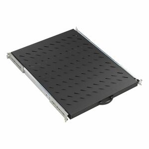 Schneider Electric 1U Rack-mountable Rack Shelf for IT Equipment800 mm Rack Depth - Black - Metal - 30 kg Maximum Weight C