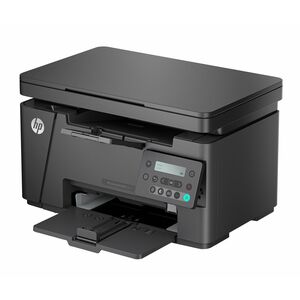 HP LaserJet Pro M126nw 有线与无线 激光多功能打印机 - 单色 - 复印机/打印机/扫描仪 - 20 ppm单色打印 - 1200 x 1200 dpi打印 - 手动 双面打印 - Up to 8000 每月页数 - 机器