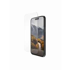 dbramante1928 ApS eco-protect 9H Tempered Glass Screen Protector for Apple iPhone 17, iPhone 16 Pro - Clear, Black - 1 Pie