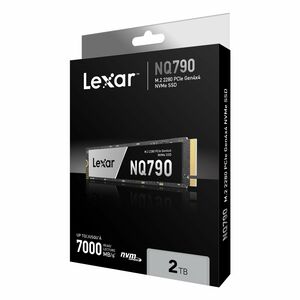SSD Lexar® NQ790 2 To PCIe 4.0, M.2 2280 PCIe Gen4x4 NVMe, compatible avec la PS5, vitesses de lecture jusqu'à 7000 Mo/s, 