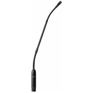 Shure Microflex MX412 有线 冷凝器 麦克风 用于 语音, 会议室, 教室, 礼拜堂 - 黑 - 3 m - 心形麦克风 - 防震座, 台式机