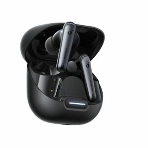 soundcore Liberty 4 True Wireless Earbud Stereo Earset - Black Velvet - Binaural - In-ear - Bluetooth - Noise Canceling