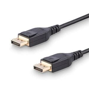 StarTech.com 5 m (196.80") DisplayPort A/V Cable - 1 Each - Cable for Desktop Computer, Monitor, TV, Projector - First End