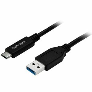 StarTech.com 1 m (39.37") USB/USB-C Data Transfer Cable - 1 Each - Cable for Hard Drive, Tablet, Notebook, Mobile Device -