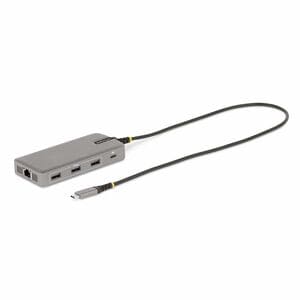 StarTech.com USB 3.2 (Gen 2) Type C Docking Station for Desktop PC, Notebook, Monitor - 15 W - Grey - 3 Displays Supported