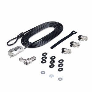 StarTech.com Cable Lock For Notebook, Desktop Computer, Workstation, Printer, Projector - TAA Compliant - 2.99 m (117.60")