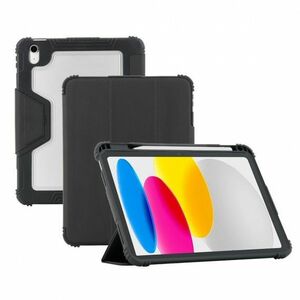 MOBILIS Rugged Carrying Case (Flap) for 27.7 cm (10.9") Apple iPad (10th Generation) Tablet - Transparent - Drop Resistant