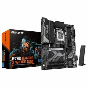 GIGABYTE Ultra Durable B760 G X WF6E GEN5 Gaming Desktop Motherboard - Intel B760 Chipset - Socket LGA-1700 - ATX - Core, 