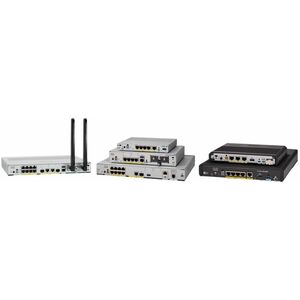 Cisco 1131 Wi-Fi 6 IEEE 802.11 a/b/g/n/ac/ax 2 SIM Ethernet, Cellular Wireless Integrated Services Router - 5G - 8 x Netwo