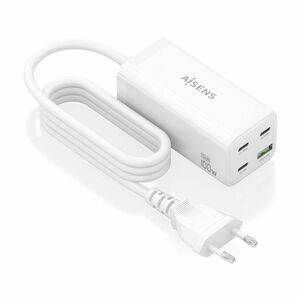 CARGADOR SOBREMESA GAN 100W 3XUSB-C PD3.0 QC5.0 USB-A QC3.0