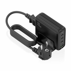 CARGADOR SOBREMESA GAN 140W 3XUSB-C PD3.0 QC5.0 USB-A QC3.0