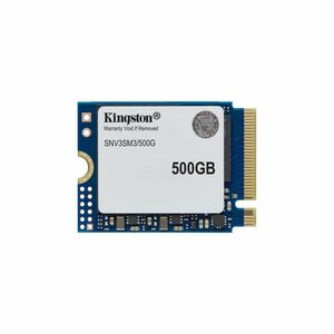 Kingston NV3 500 GB Solid State Drive - M.2 2230 Internal - PCI Express NVMe (PCI Express NVMe 4.0 x4) - Notebook, Gaming 
