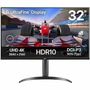 LG UltraFine 32UR550K-B 32" Class 4K UHD LCD Monitor - 16:9 - 31.5" Viewable - Vertical Alignment (VA) - 3840 x 2160 - 1.0