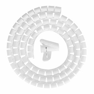 Protection de câble Neomounts - Blanc - Manchon de Câble - Plastique