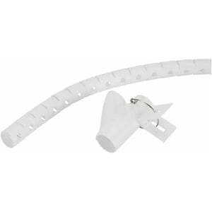 Protection de câble Neomounts - Blanc - Manchon de Câble - Plastique