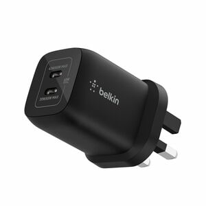 Belkin AC Adapter - 2 USB Type-C - For Portable Gaming Console - United Kingdom