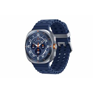 Samsung Galaxy Watch Ultra SM-L705F Smart Watch - 47.40 mm Case Height - 47.10 mm Case Width - Titanium, Blue Body Color -