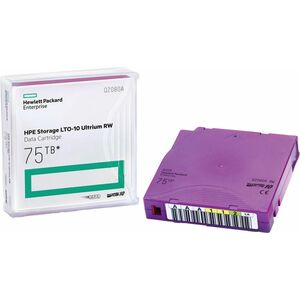 HPE Data Cartridge LTO-10 - Rewritable - 20 Pack - Purple - 15104 Tracks - 30 TB (Native) / 75 TB (Compressed) - 1035 m Ta