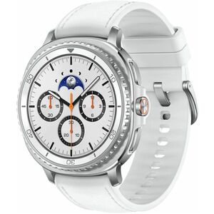 Samsung Galaxy Watch8 Classic SM-L500 Smart Watch - 46 mm Case Height - 46.40 mm Case Width - White Case Color - White Ban