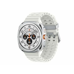 Samsung Galaxy Watch Ultra SM-L705F Smart Watch - 47.40 mm Case Height - 47.10 mm Case Width - Titanium White Body Color -