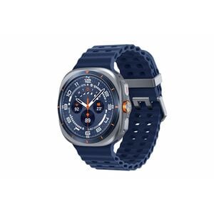 Samsung Galaxy Watch Ultra SM-L705F Smart Watch - 47.40 mm Case Height - 47.10 mm Case Width - Titanium, Blue Body Color -