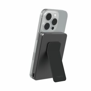 Mophie powerstation Power Bank - Black - For Qi2-enabled Device, Smartphone, MagSafe-enabled Device - 5000 mAh - 20 W - US