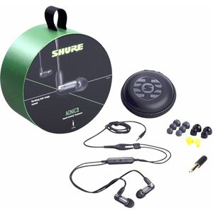 Shure AONIC 3 有线 耳塞, 挂耳式 立体声 耳机 - 黑 - 双声道 - 入耳式 - 迷你手机（3.5毫米）