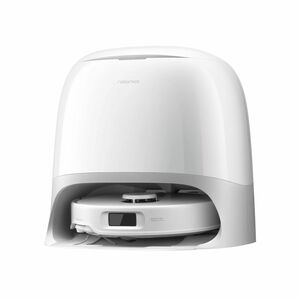 ROBOROCK Qrevo Curv 5A1 Robot Aspirapolvere e Lavapavimenti, Aspirazione 18.500 Pa, Doppio Sistema Anti-Groviglio, Mocio e