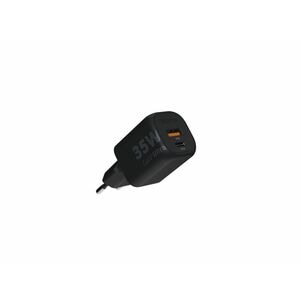 Xtorm - Chargeur secteur GaN² 35W USB-C/USB-A Power Delivery - chargeur éco-responsable noir