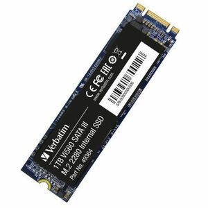 Unità stato solido Verbatim Vi560 - M.2 2280 Interno - 1 TB - SATA (SATA/600) - Computer portatile, Desktop PC Dispositivo