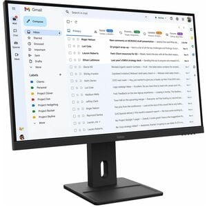 Lenovo ThinkVision E27-40 27" Class Full HD LED Monitor - 16:9 - Raven Black - 68.6 cm (27") Viewable - In-plane Switching