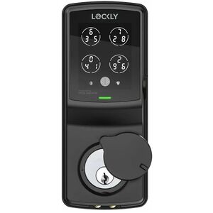 Lockly Secure Plus Childproof Edition Bluetooth Smart Lock Detachable Knob Version (Matte Black) - Childproof - Removable 