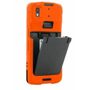 Sacoche de transport MOBILIS PROTECH Durci Zebra Terminal Portable - Orange - Résistant aux chocs, Résistant aux chocs, Ré