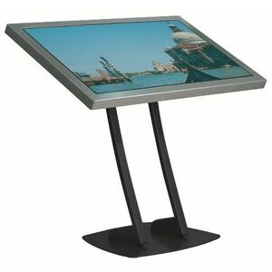 Unicol Monitorständer - 80 kg TragfähigkeitDisplay Type Supported: - Schwarz - Für Konferenz, LCD, Bildschirm, Plasma-Disp
