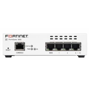 Fortinet FortiGate 30G Firewall NGFW 4x GE RJ45 Bundle UTP 1 Anno