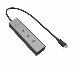 i-tec USB Hub - USB Type C - 1.25 GB/s, 640 MB/s - Notebook, Tablet, Smartphone - Portable - 4 Total USB Port(s) - PC, Mac