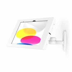 iPad 10th-11th (A16) Gen, Apex Enclosure Swing Wall Mount White - iPad 10th-11th (A16) Gen, Apex Enclosure Swing Wall Moun
