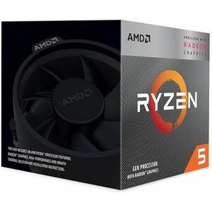 Processeur AMD Ryzen 5 3000 3400G Quad-core (4 cœurs) 3,70 GHz - Boîte - 4 Mo Cache L3 - 2 Mo Cache L2 - 384 Ko Cache L1 -